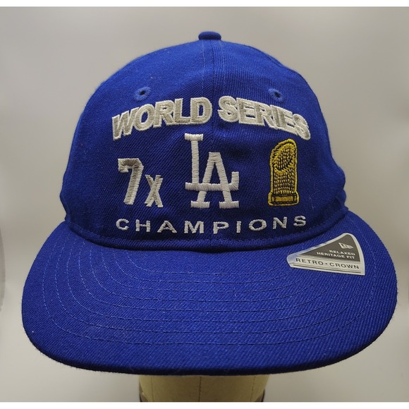 New Era Other - New Era LA Dodgers World Series 7x Champions Snapback Hat Royal Blue